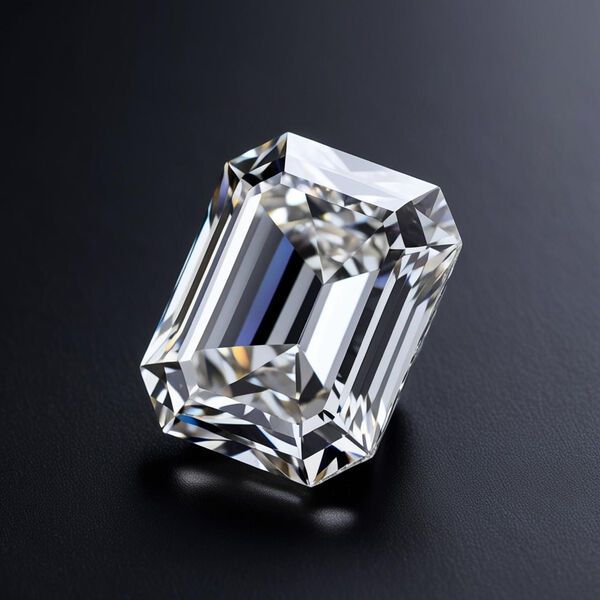 LUXURIANT DIAMOND- IGI zertifizierter VS G Labor Diamant, Oktagon-Smaragdschliff - 5 ct. image number 2