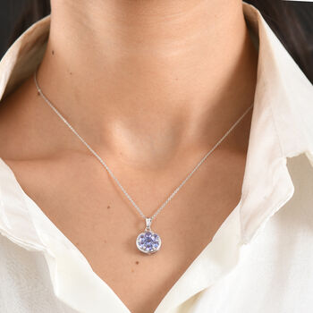 D'Joy AA Tansanit Anh&auml;nger mit 50cm Kette - 1,34 ct.