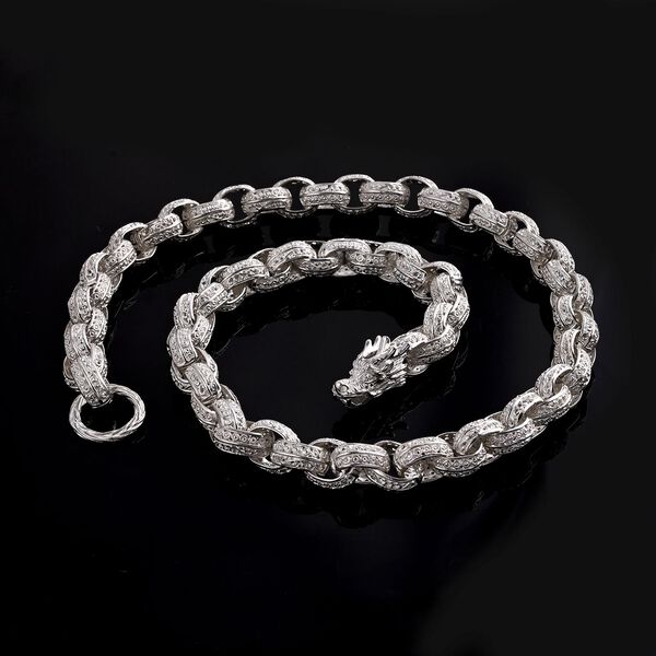 D'Joy Royal Bali Kollektion - 925 Silber Halskette ca. 50 cm ca. 74,98g image number 1