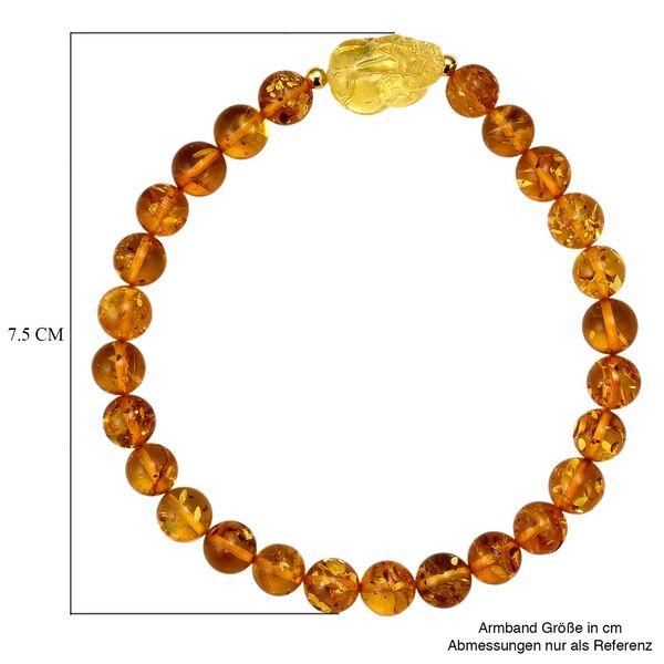 D'Joy Bernstein Armband, Flexibles (ca. 18-19 cm) 925 Silber vergoldet image number 5