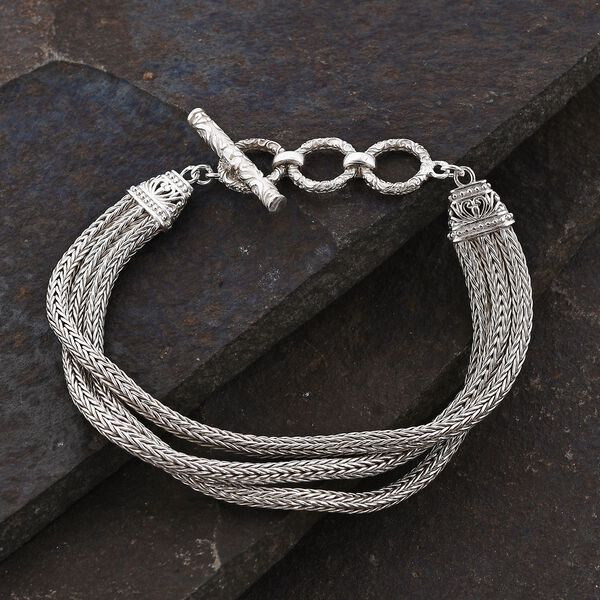 Royal Bali Kollektion- Tulang Naga Armband 19cm image number 1