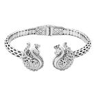 925 Silber Armreif ca. 19 cm ca. 35,24g