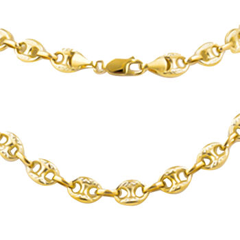 Mariner-Armband, ca. 19 cm, 585 Gelbgold, ca. 5,93g