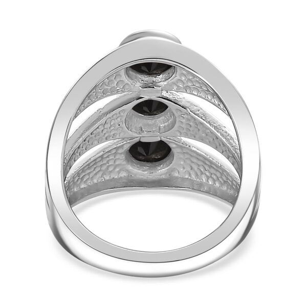Schwarzer Spinell-Ring -1,73 ct. image number 6