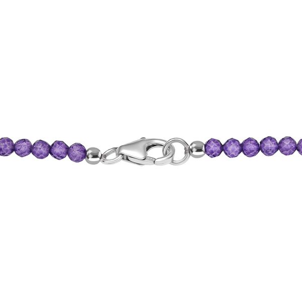 D'Joy AAA Rose De France Amethyst Schmuckset ca. 45 cm 925 Silber 750 Roségold Vermeil ca. 42,11 ct. image number 5