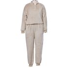 One Fit Loungewear - Superweicher Anti-Allergie Mikroflannell, M bis XL, Beige