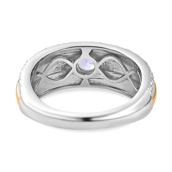 Zweifarbiger Tansanit-Ring - 0,27 ct. image number 6