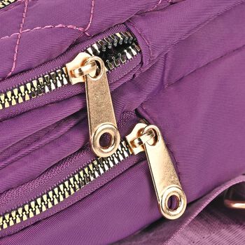 Oxford Bauchtasche, Lila