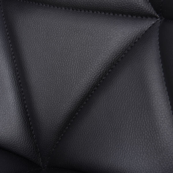 Büro-/ Schreibtischstuhl mit 360-Grad Drehfunktion und Höhenverstellung, Größe: 50x50x77 cm, Schwarz image number 3