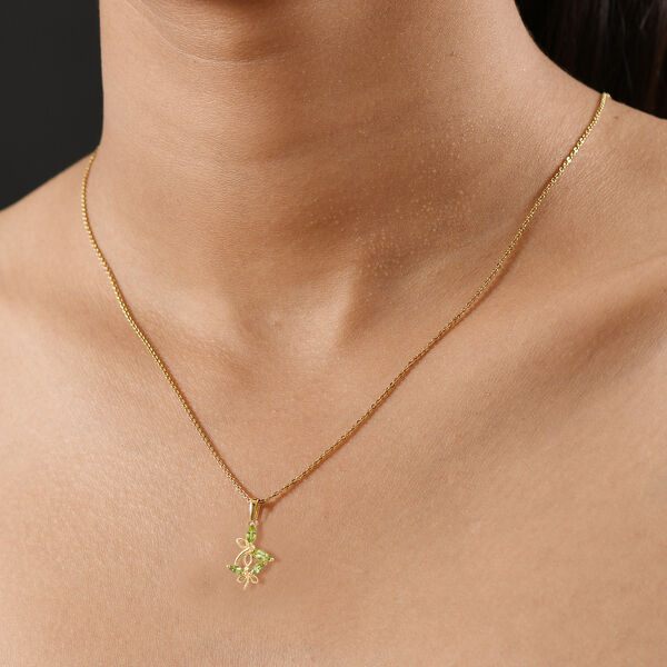 D'Joy Natürlicher Peridot Anhänger - 1,53 ct. image number 3