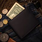 Geldbörse aus echtem Leder mit RFID Schutz, Braun image number 3