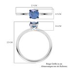 Blauer Diamant-Ring - 0,50 ct. image number 5