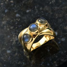 D'Joy AAA Labradorit Ring - 2,81 ct.