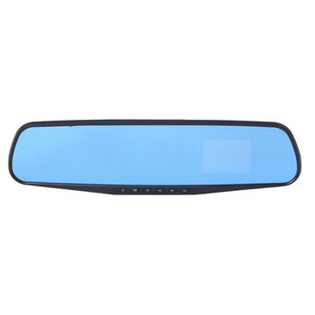 R&uuml;ckspiegel mit Dashcam und G-Sensor, Bewegungserkennung und zyklischer Aufzeichnung, 8GB Mikro SD-Karte inkl., 2,4 Zoll LCD-Display