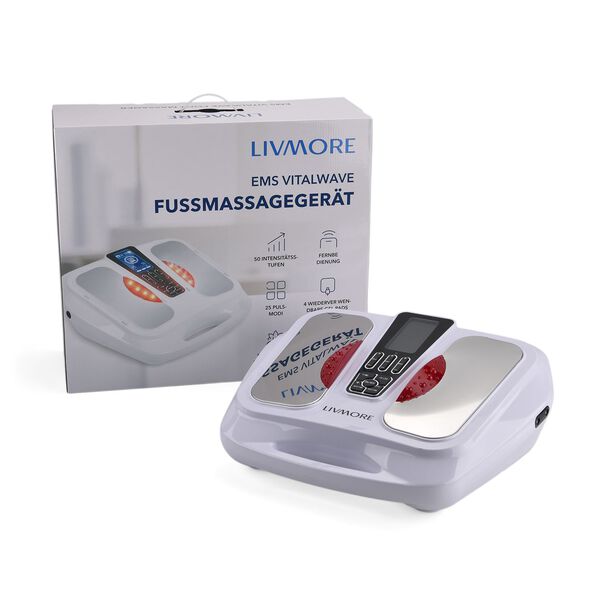 "New EMS Heating Foot Care Massager  1. TENS & EMS Technology  2. Improve blood circulation 3. Stimulating foot and calf muscles  4. Reduce pain,swelling,tired and aching legs 5. 25 stimulation modes,99 intensity levels  6. Heating temperature:40~50 ? 7. image number 9