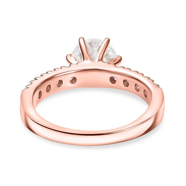 D’Joy Moissanit Ring, 925 Silber 750 rosévergoldet - 1,75 ct. image number 6