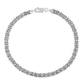 LA BELLA - Königskette Armband, 925 Silber, ca. 20 cm ca. 8,00g