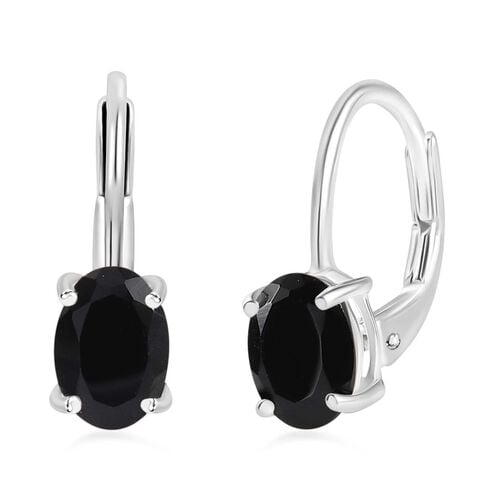 Schwarze Spinell-Ohrhänger - 1,99 ct. image number 0