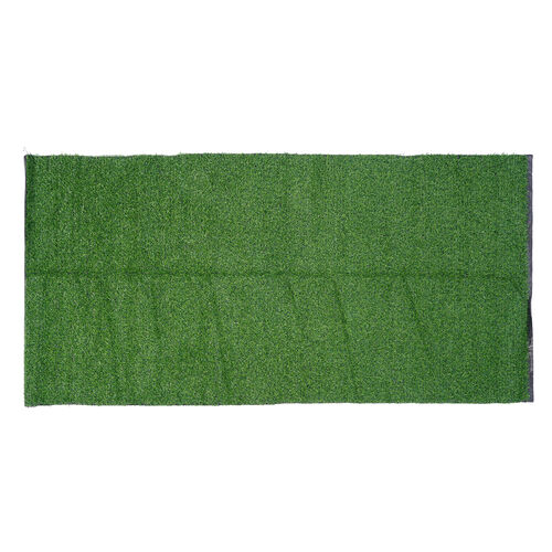 Kunstgras, Größe 200x100x2 cm, Gras Höhe 2cm, Grün image number 1