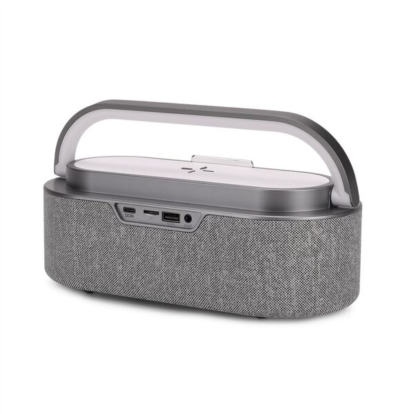 Kabelloser tragbarer Lautsprecher, 23,5&times;9,3&times;11,3cm, grau image number 5