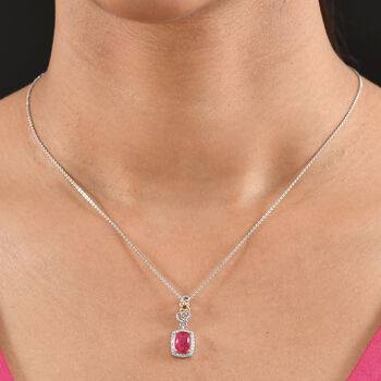 D'Joy Maulbeer Mondstein, Orissa Rose Granat Schmuckset ca. 50 cm 925 Silber rhodiniert, 925 Silber Rhodiniert und 750 Gelbgold Vermeil ca. 2,42 ct.