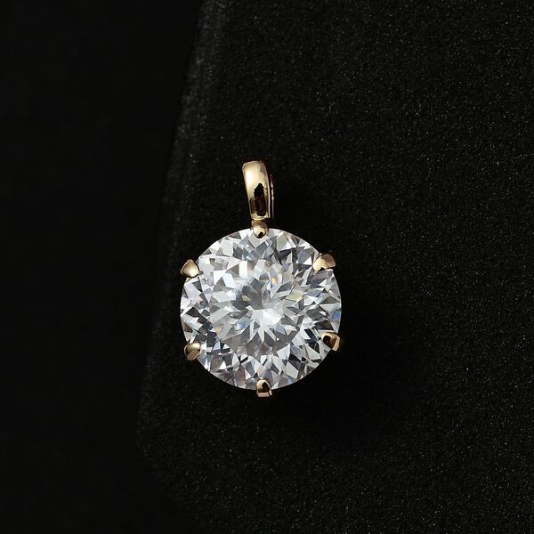 Moissanit Anhänger in 585 Gold - 2,17 ct. image number 7