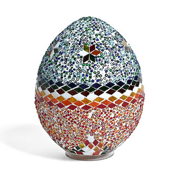 Mosaic Glass table lamp size:15*23cm color:multi color material: iron glass   weight:1KGS