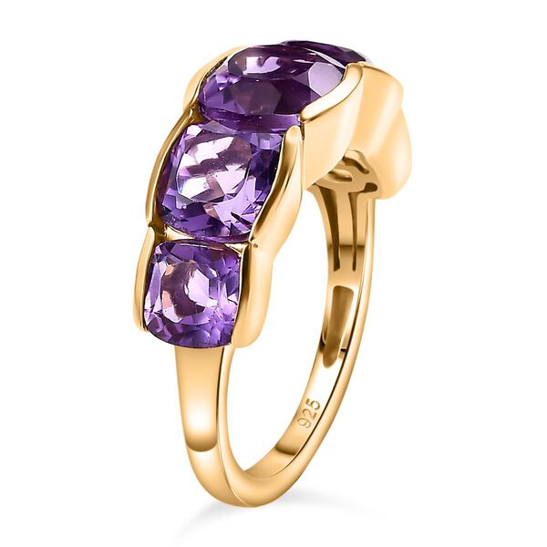 Afrikanischer Amethyst-Ring - 4,38 ct. image number 5
