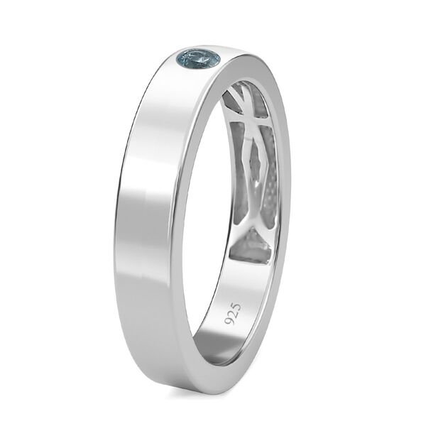 Santamaria Aquamarin Solit&auml;r Ring - 0,09 ct. image number 5