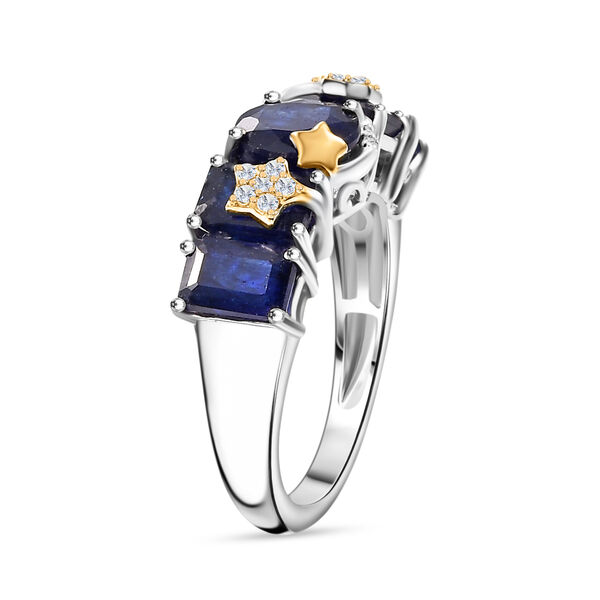 GP Celestial Dream Kollektion- AA Masoala Saphir, Zirkon und blauer Saphir-Ring - 5,76 ct. image number 5