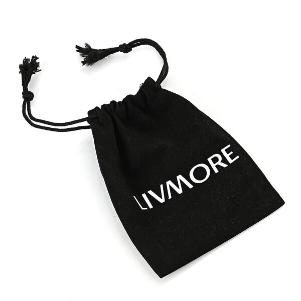 LIVMORE Handgeschnitzte Schutzengel Figur Sodalith ca. 7,62 cm Dunkelblau image number 4