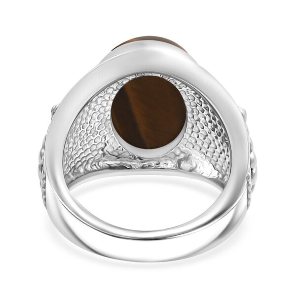 Tigerauge Ring - 6,19 ct. image number 6
