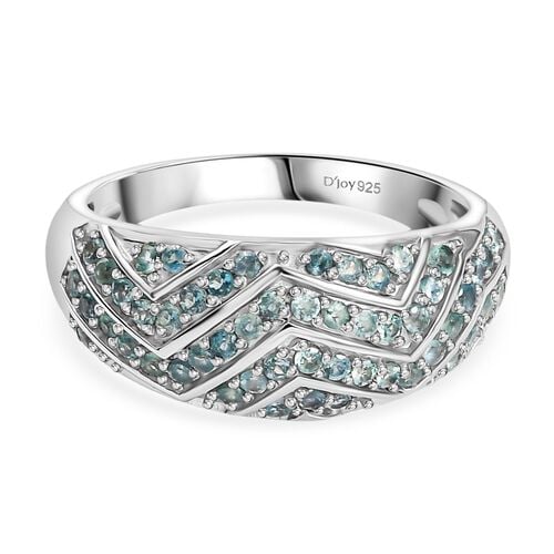 D’joy Alexandrit Ring 925 Silber rhodiniert (Größe 18.00) ca. 0,69 ct image number 0