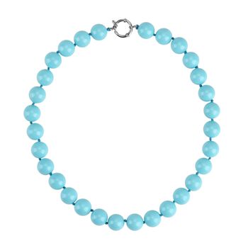 3er-Set Sleeping Beauty t&uuml;rkisfarbenes Muschelkernperle Schmuckset