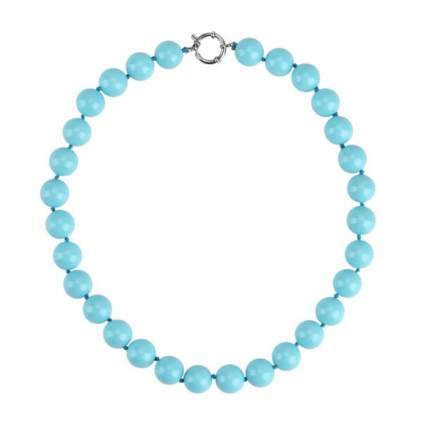 3er-Set Sleeping Beauty türkisfarbenes Muschelkernperle Schmuckset image number 3