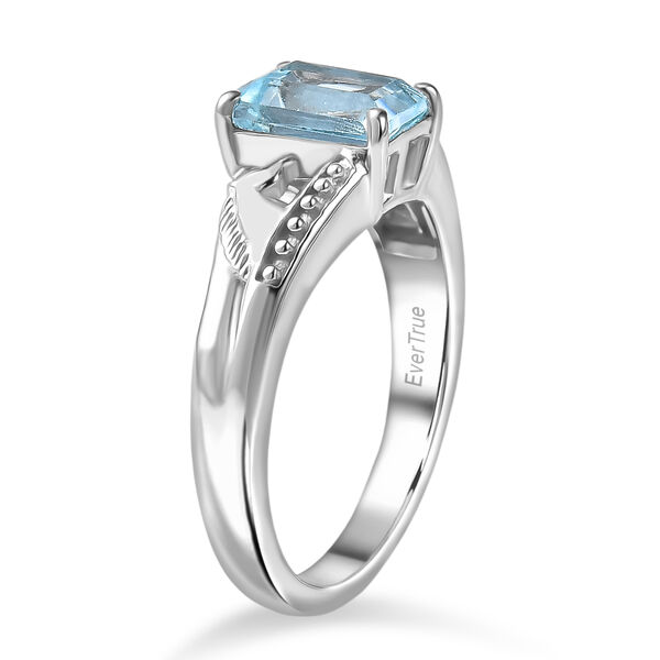 EverTrue himmelblauer Topas Ring - 1,88 ct. image number 4