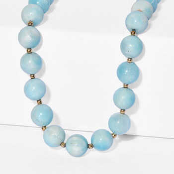 Hemimorphit 45+5cm Halskette - 400 ct.