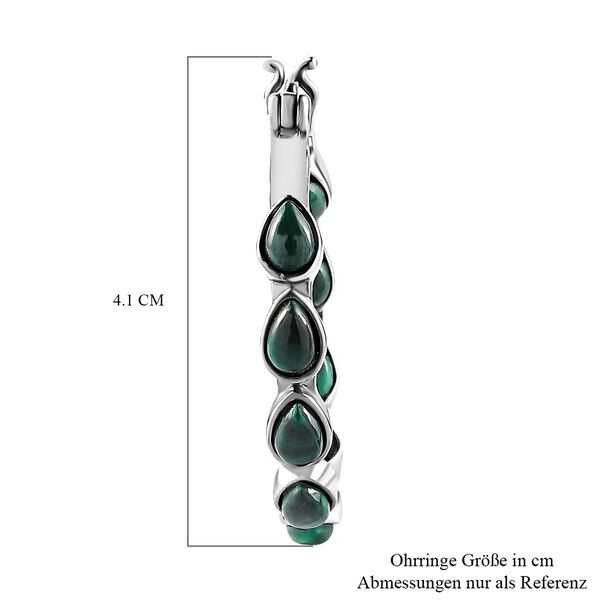 Malachit Ohrringe  ca. 14,13 ct image number 5