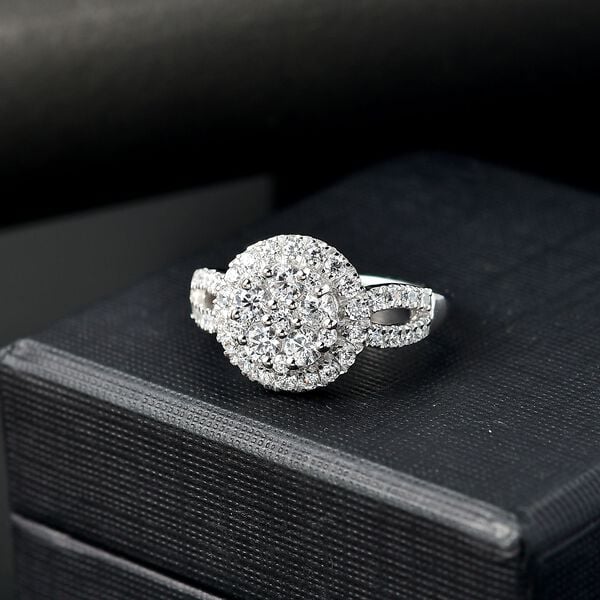 J Francis gefertigt mit SWAROVSKI- Swarovski Zirkonia Ring image number 2