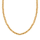 GORINI GIOIELLI - Diamantschliff Kugelkette, 585 Gold ca. 45 cm+ 2.5 cm Extender ca. 10,00g