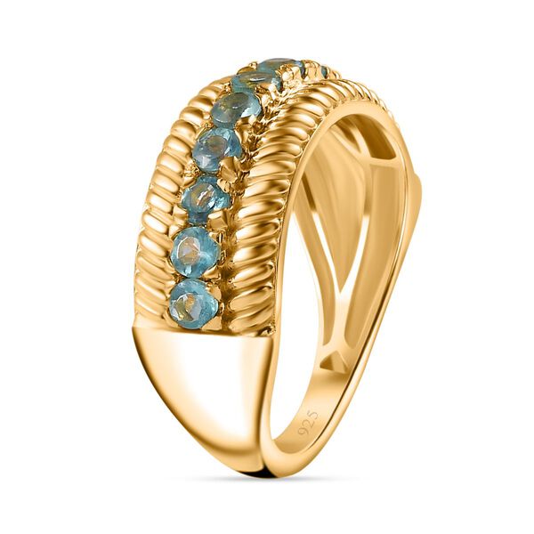 Paraiba Apatit Ring - 0,86 ct. image number 5