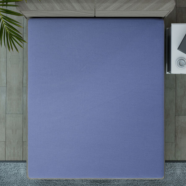 SERENITY NIGHT: Spannbettlaken aus 100% Bambus, 150x200x30 cm, Hellgrau&nbsp; image number 1