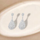 Weiße Diamant-Ohrringe, 925 Silber platiniert ca. 1.00 ct image number 1