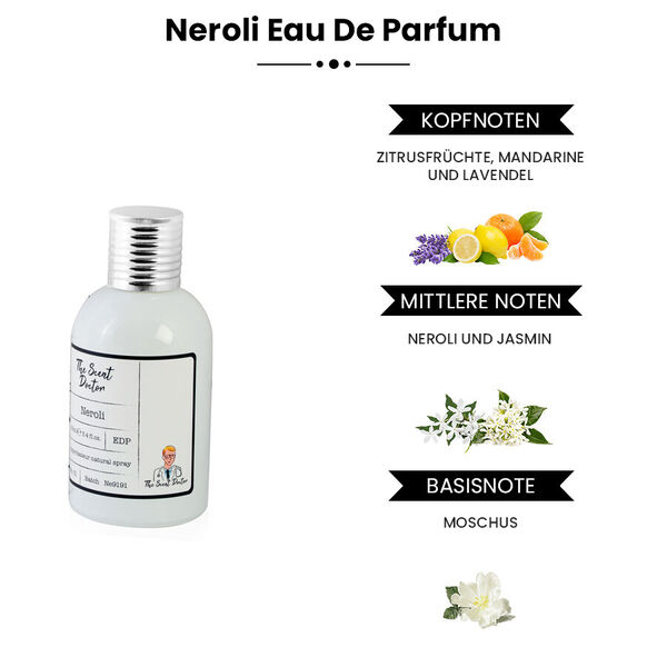 THE SCENT DOCTOR: Eau de Parfum - 100ml, Neroli  image number 1