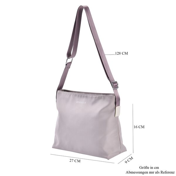 Sencillez - Crossbody Handtasche mit Schultergurt, Schwarz image number 7