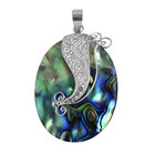 Abalone Muschel Anhänger 925 Silber ca.