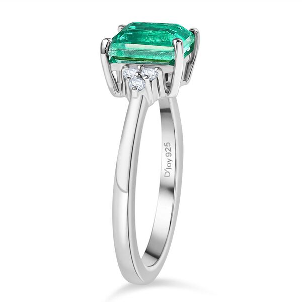 D'Joy Pfau Triplett Quarz und Zirkon Schmuckset, 925 Silber platiniert - 6,14 ct. image number 5