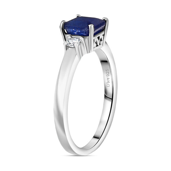 D'Joy AA Masoala Saphir und Moissanit Ring - 1,77 ct. image number 4