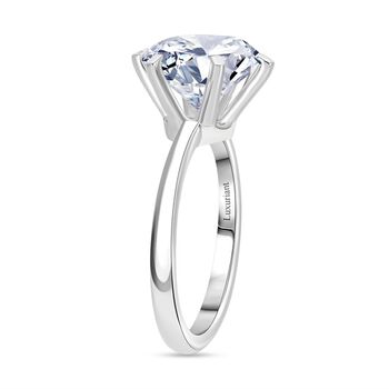 LUXURIANT IGI zertifizierter VS-EF Labor Diamant Ring in 950 Platin - 5 ct.