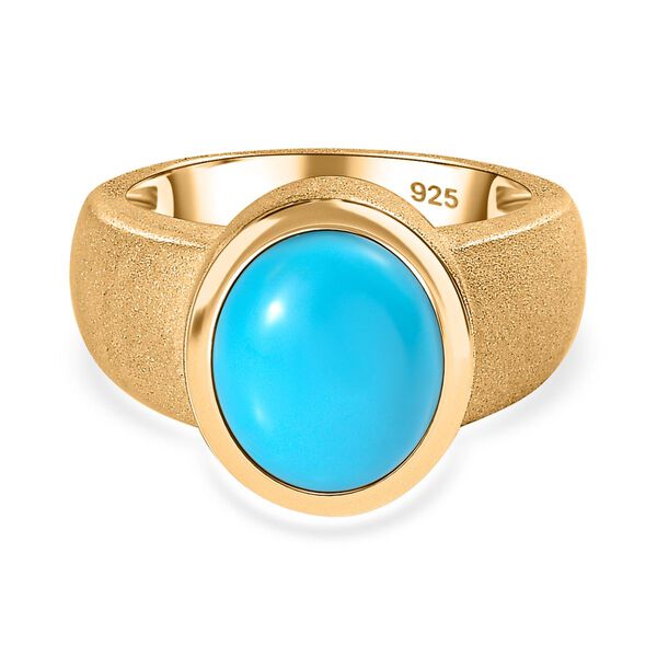 Sleeping Beauty T&uuml;rkis Ring- 4,26 ct.